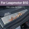 For Leapmotor B10 2025 2026 Engine Bay Filter Cover Water Tank Protective Net Hood Lower Filter Guard Car Accessories