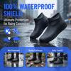 1/2Pair Rubber Rain Boots Rain Shoe Cover For Shoes Silicone Rain Boots Covers Protector Waterproof Footwear Covers