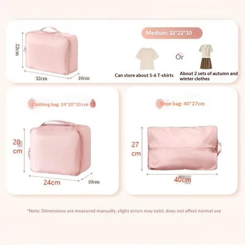 Compressible Travel Packing Cubes 40% Space Saving Water Resistant Organizers Perfect Gift for Frequent Travelers Luggage Packing