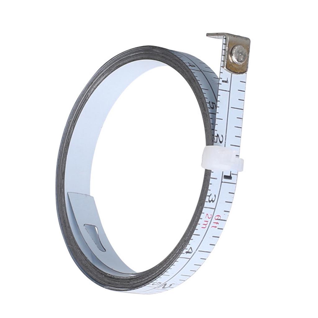 Clear Legible Marking Measuring Tape Featuring Easy to Read Graduations Double Scale System Metric & Royal Strong
