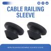 A78U 100PCS Cable Railing Rubber Grommets for 1/8Inch 5/32Inch 3/16Inch Cable for Metal Cable Railing Posts,Cable Railing Kit