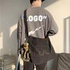 Canvas Bag Men's Messenger Bag Large Capacity Diagonal Backpack Women's Casual Mailman Student Shoulder Bag Luggage