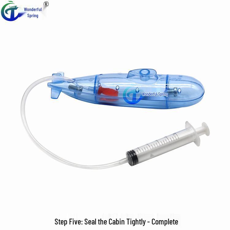 

Homemade Submarine Science Experiment Kit for Kids – Diving Toy & Elementary School Teaching Aid