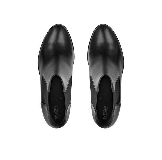 Geox D Walk Pleasure 85 D35TFC 00043 C9999 Ankle Boots, Black