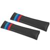 1pc ///M Color Carbon Fiber Car Seat Belt Pad Cover Shoulder Cushion for BMW