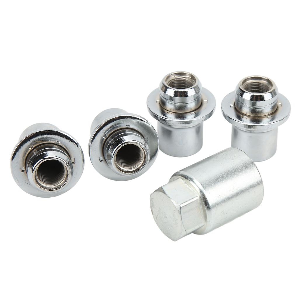 5pcs Metal Wheel Lock Set 00276‑00900 High Accuracy Short Anti Theft Wheel Lock Car Accessories