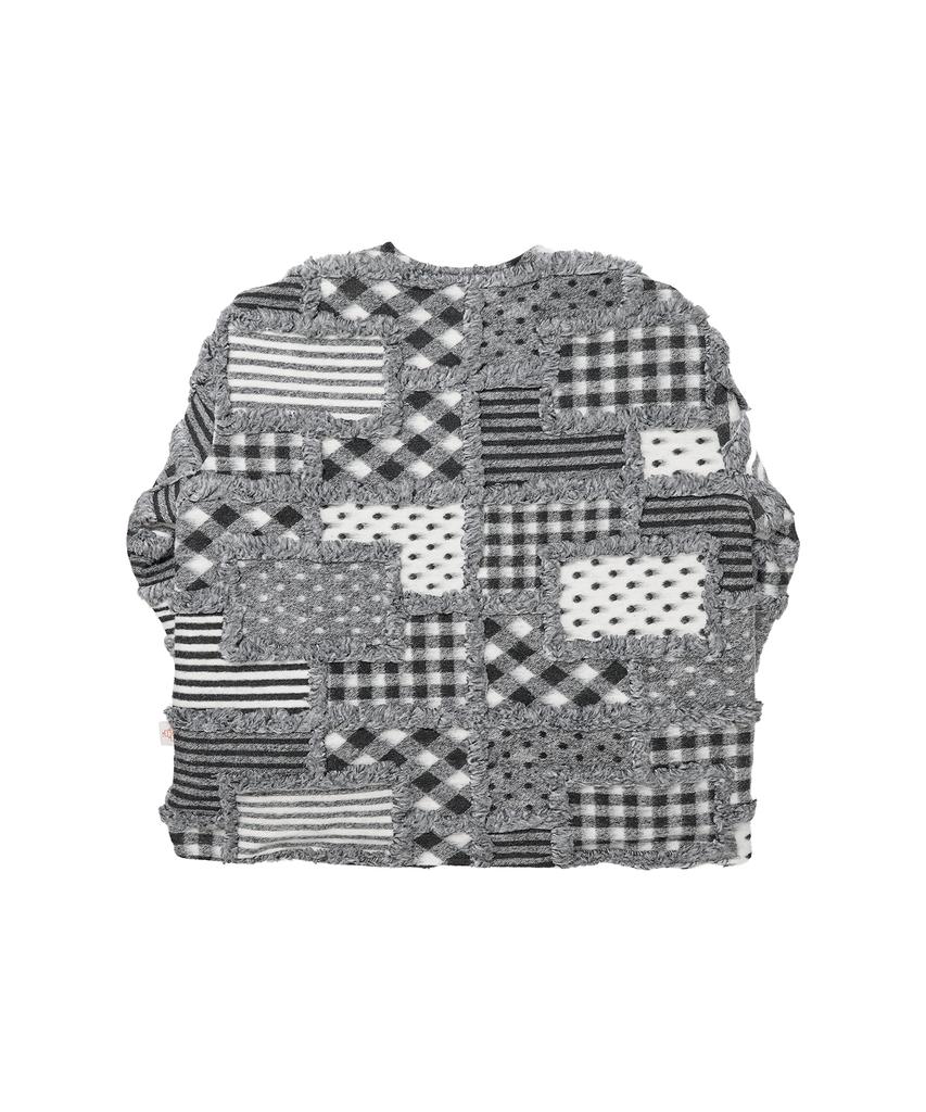 GORT® Check Cardigan Liner Jacket - Black