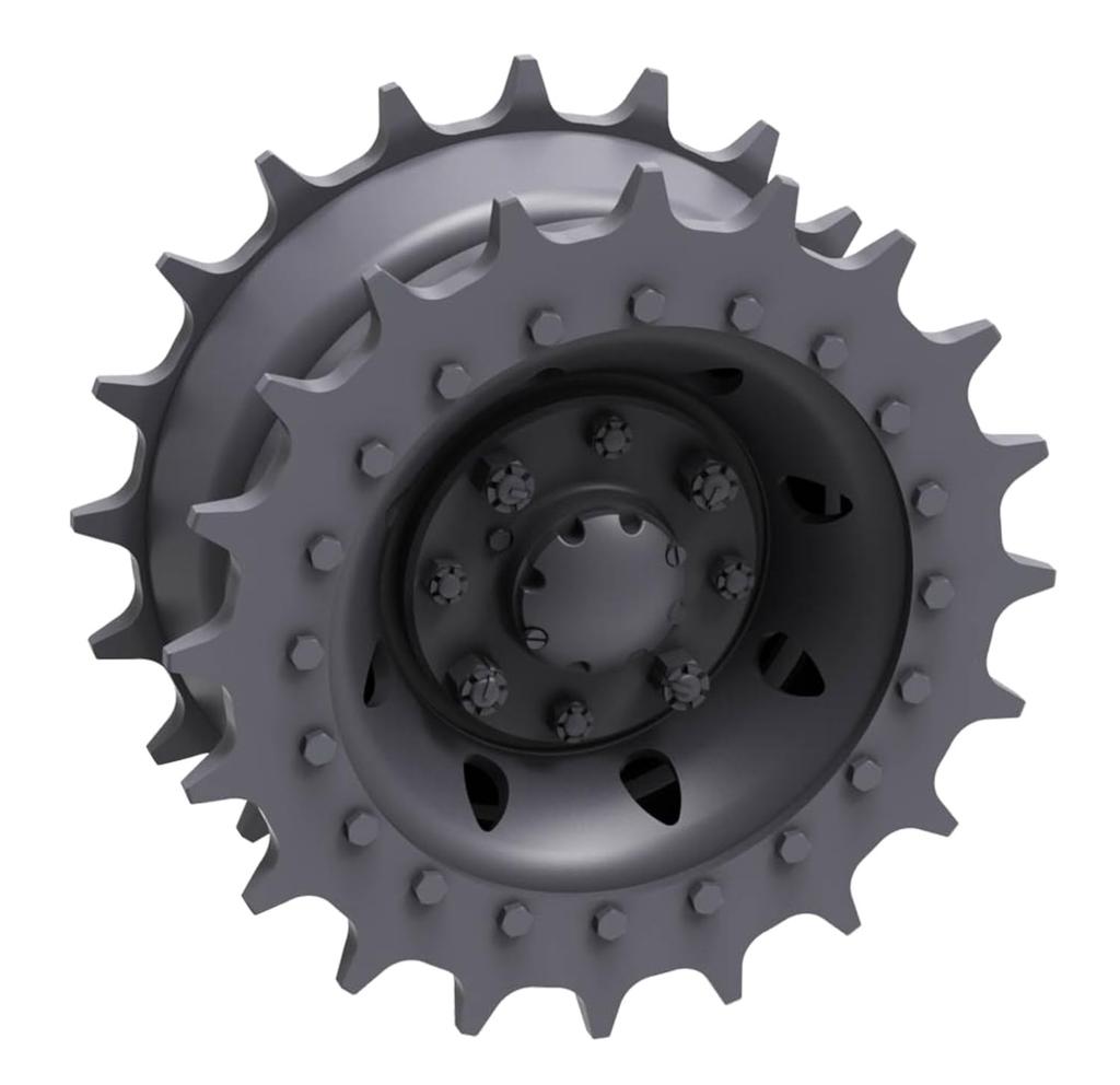 T-Rex Studio 1/35 WWII Britischer Cromwell Cruiser Panzer Typ 1 Kettenrad/Leitrad Satz (für Tamiya) Kunststoffmodellteile TR35171 (Panzer)