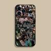 Edward Jacob T-Twilight Phone Case For iPhone 17,16,15,14,13,12,Pro,Max,Plus,E,SE4,Air,Mini Black Soft Cover