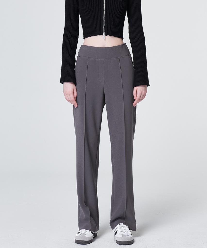 MALOUPE 2130 Elastic Stretch Pants (Dark Gray)