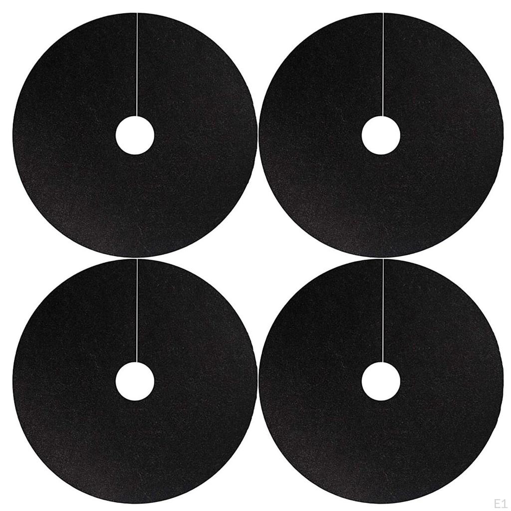 10 Pieces 20.5inch Mulch Tree Rings for Control, Reusable , to Prevent Animals from Digging and
