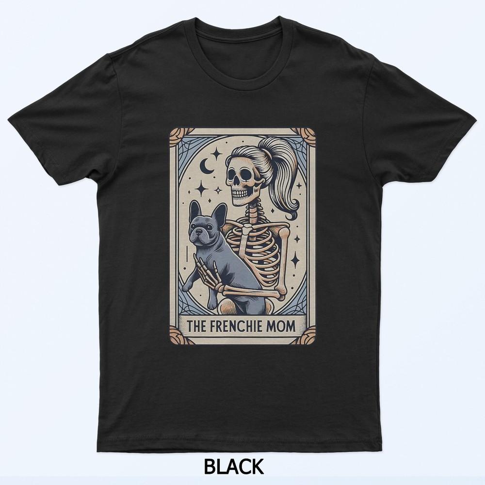 

Карта Таро Мама Французского Бульдога, Футболка Мама Скелета Французского Бульдога S