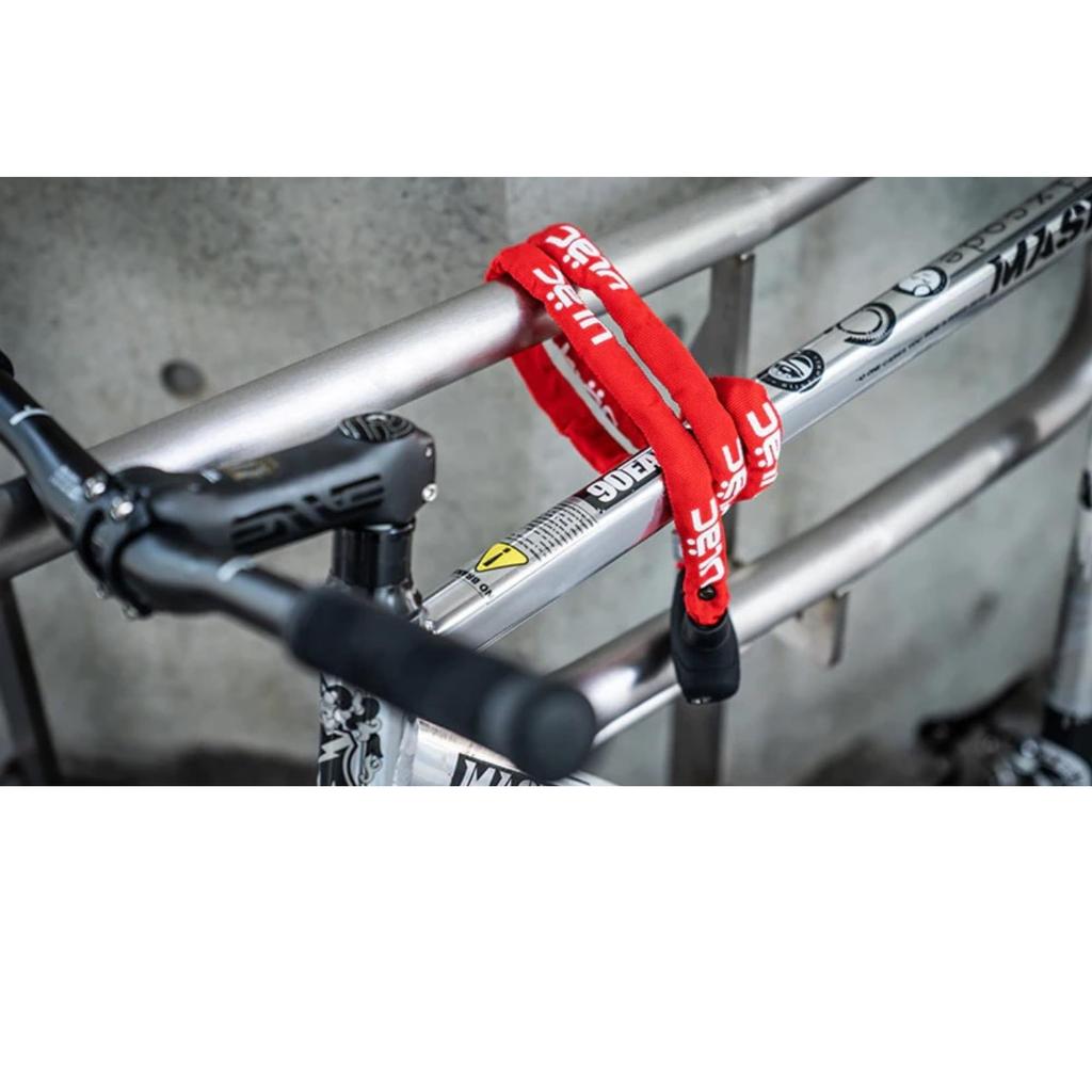 Ulac Bicycle Key 4mm Chain Lock S5CXL SUPREME Red