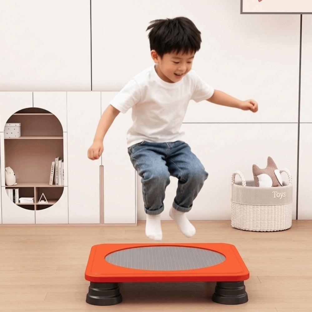 Durable Jumping Platform Safe Structure Indoor Trampoline Kids Fitness Trampoline Home Use