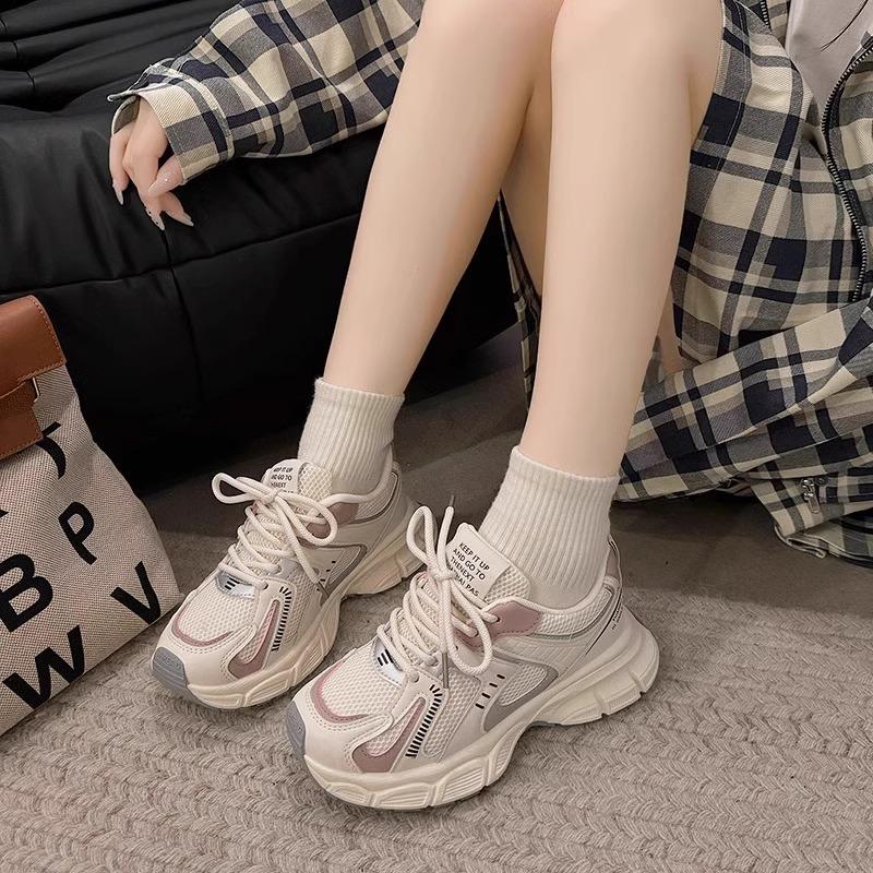 Spring/Autumn 2025 Girls' Casual Breathable Sneakers - Student & Children's Running Shoes