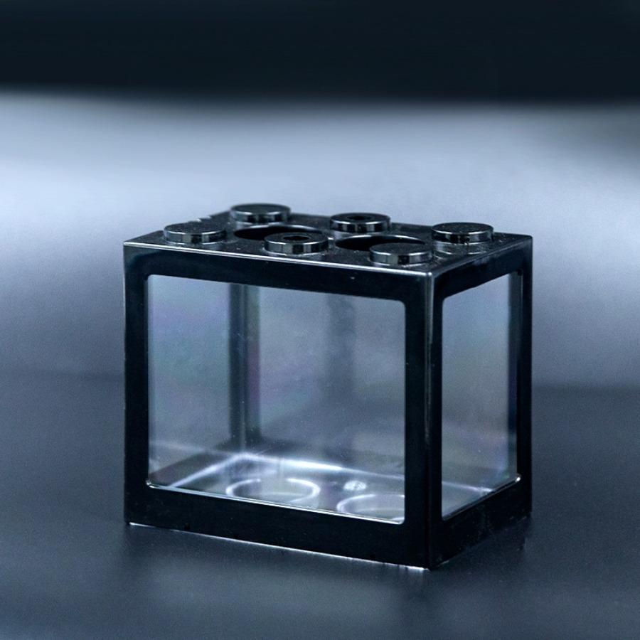 Creative Combinable Ecological Small Fish Tank Mini Aquarium Betta Fishbowl Ant Box Crawler Box DIY Aquarium Landscaping
