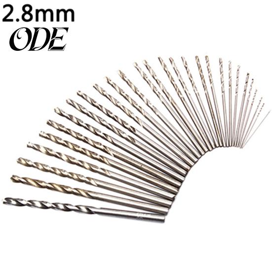 10 stks / set 0,3 mm-3 mm mini micro hss spiraalboor boorgereedschapset