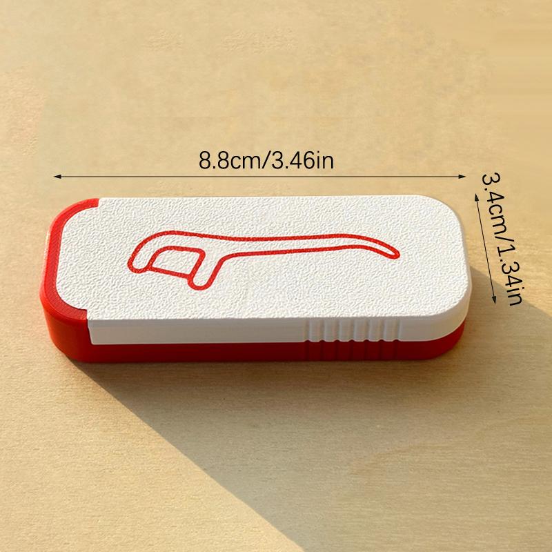 Portable Dental Floss Box Mini Toothpick Floss Organizer Mini Sliding Storage Boxs For Small Items Home Office Travel Organisers