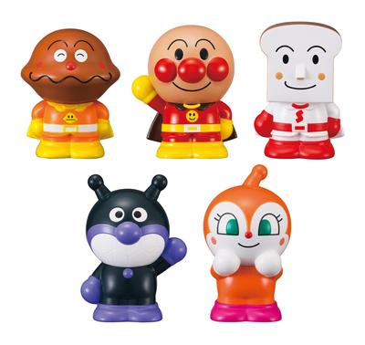 AGATSUMA Anpanman Finger Puppet Series Hero Set Everyone's