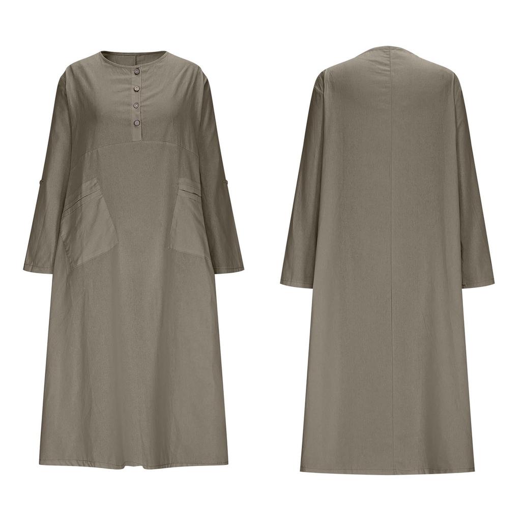Women's Fashionable Casual -color Dress
