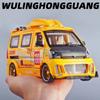 1/24 slitinová hračka modelu auta Wuling Hongguang Simulace dodávky kovu tlakové lití zvuku a světla Model auta pro chlapce Dárková kolekce ozdoby