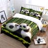 "Panda-Themed Cozy Relaxation Set" Exquisite Three-piece Bedding Set Gift for Kids and Adults