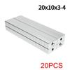 Super Strong Neodymium Magnet  N35 NdfeB Permanent Magnetic Imanes Block with Holes Powerful Magnets Refrigerator Magnet