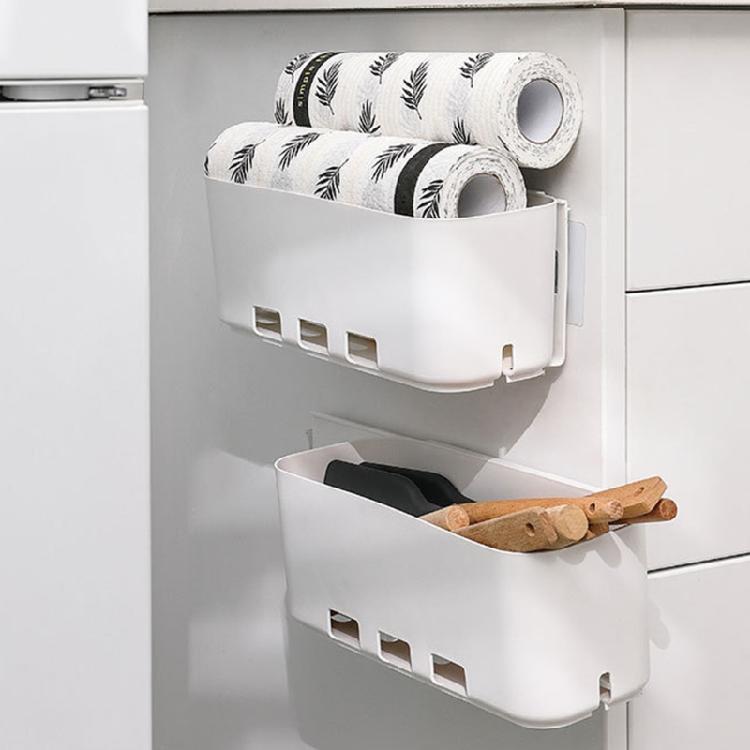 2 Pieces Multi-function Wall Mount Bathroom Organization Kitchen Organizer