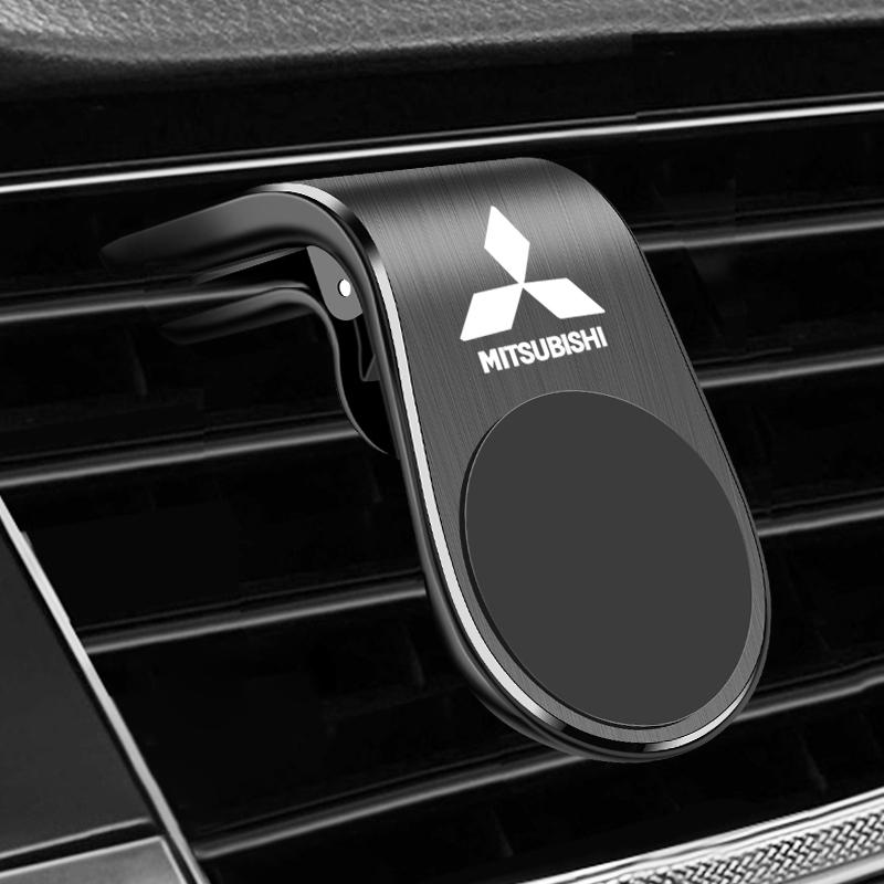 Suport magnetic metalic pentru telefon auto Pentru Mitsubishi ASX LANCER OUTLANDER PAJERO Ralliart Accesorii Stilizare auto