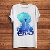 Bounty Hunter Cowboy Space Bebop Spike Spiegel Funny Anime T-Shirt Men White Short Casual Funny T Shirt Unisex Streetwear
