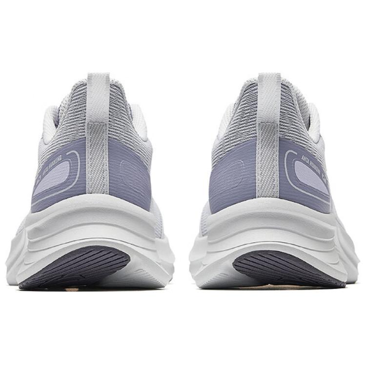Anta Comfortable Versatile Breathable Rebound Lightweight Low-Top Casual Running Shoes Women sneaker Gray 122525523-3