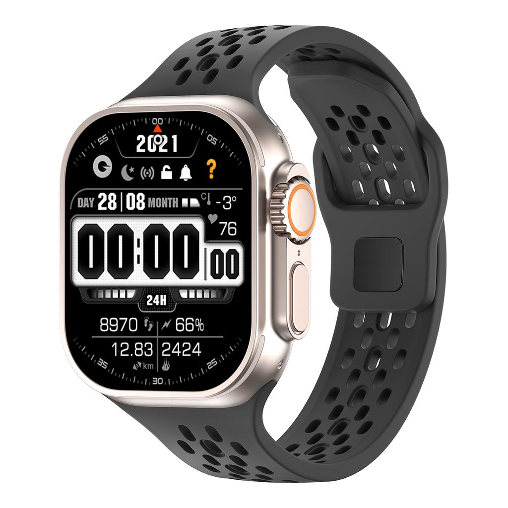 HOT Silicone Band For Apple Watch Strap 45 41mm 44mm 49 40mm 38 42mm 46 Bracelet Correa Iwatch Series 11 10 9 8 7 6 5 3 SE Ultra