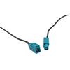 Universal Cable Car Stereo DIN Plug FM/AM For Bingfu For DAB Car Radio Radio Antenna Replaces 15cm 2PCS Adapter