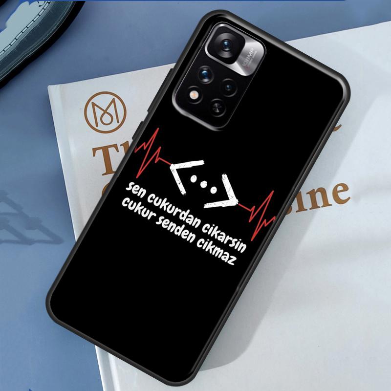 Cukur Logo Case For Xiaomi Redmi Note 14 13 11 9 10 12 Pro 9S 10S 11S 12S Redmi 10C 12C 13C 14C Cover