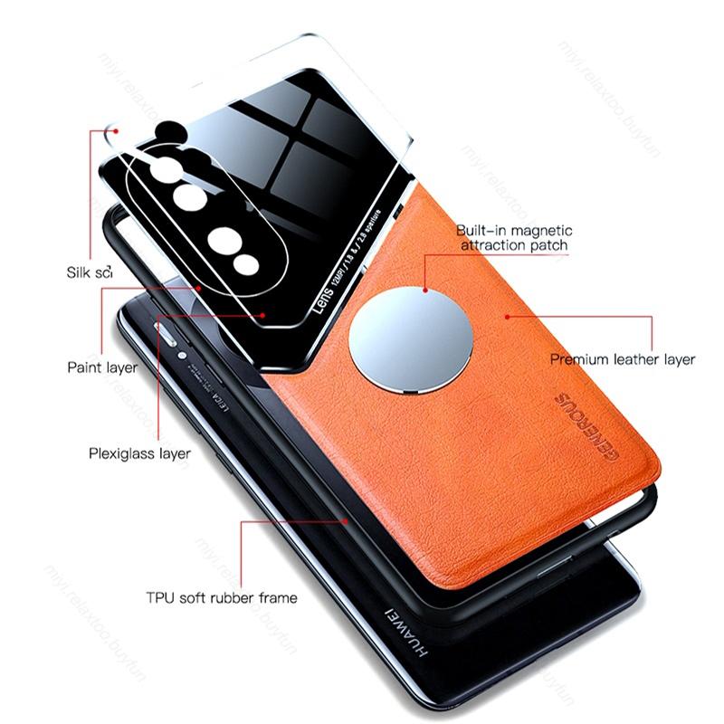 Magnetic Suction Holder Case For Realme C61 C63 C65 C67 C55 C53 GT Neo 3 2 GT2 Pro Protective Cover Shockproof Frame Coque Funda