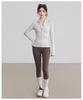 Women's Slim Fit Quick-Dry Yoga & Running Outfit for Autumn/Winter Fitness & Pilates