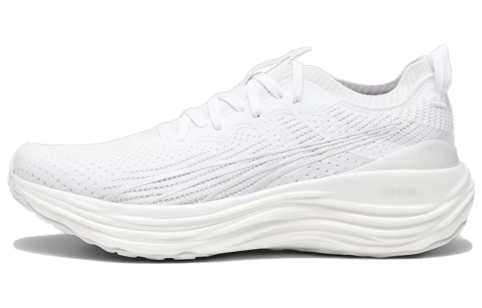 PUMA ForeverRun Nitro Knit White Feather Grey 379139-05 40