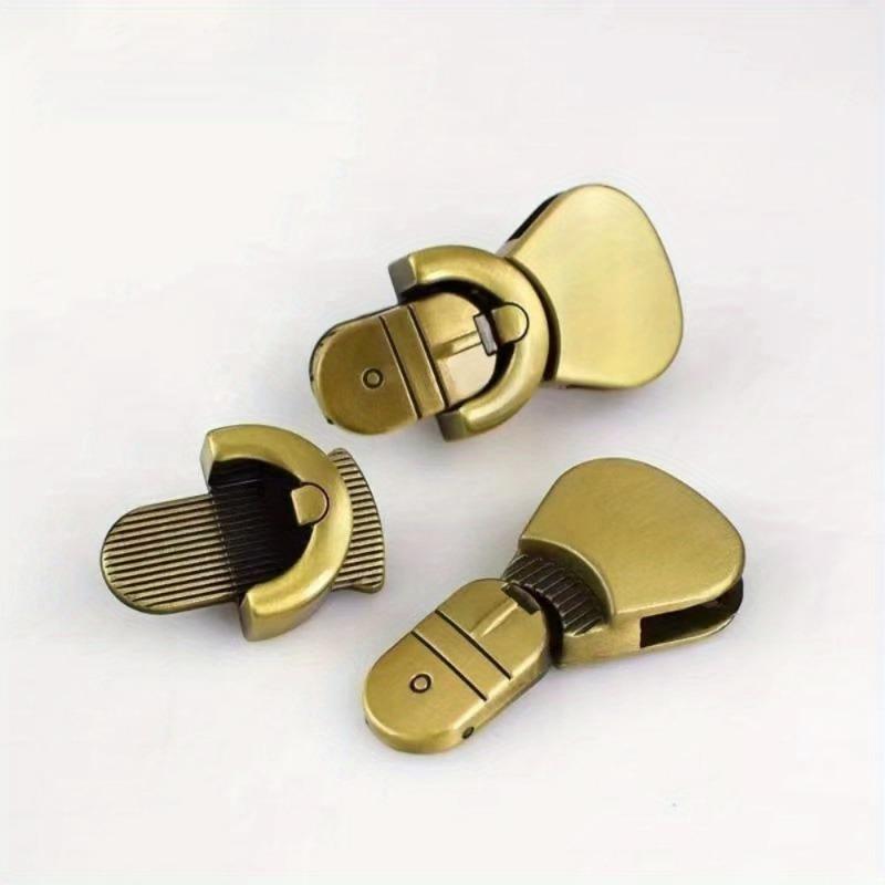 1PC Metal Bag Tongue Lock Clasp Push Lock Closure Catch Buckles Leather Craft Women Bag Purse Handbag Accessories