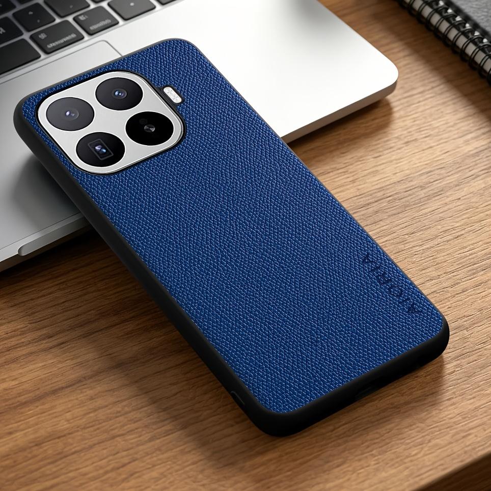 Phone Case for Xiaomi 17T Pro Stylish Easy Design Durable Faux Leather Elegant Case for Xiaomi 17T