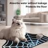 Spider Web Pet Feeding Mat-Non-Slip Spillproof Protector,Easy Clean Large Dog & Cat Dining Mat,Spooky Home Decor for Cats & Dogs