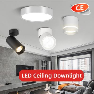 Φωτιστικό οροφής Led Downlight Spotlight 220V 5W 10W15W Επιφανειακό Φωτιστικό Led Down Φωτιστικό Οροφής για Φωτισμός Σαλονιού Κουζίνας