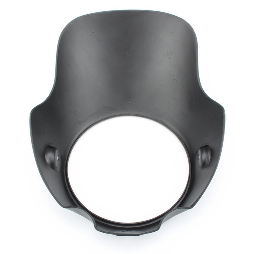 Motorcycle 8" Headlight Protector Fairing Windshield Kit screen Racer for 1200 883 FLHT Bobber
