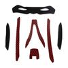 21Pcs/Set Bicycle Motorcycle Sport Sponge Helmet Inner Padding Foam Pads Kits Lining Protection Tool