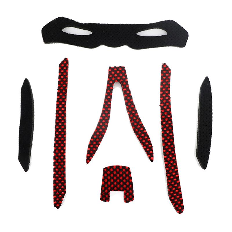 21Pcs/Set Bicycle Motorcycle Sport Sponge Helmet Inner Padding Foam Pads Kits Lining Protection Tool