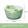 4L Gemüse-Dehydrator Haushalt Obstsalat-Dehydrator Küche Gemüsewasch-Abtropfkorb Gemüse-Abtropf