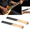 2 Stück Gitarre Ukulele Saitenhalter Feilen Ersatz Holzgriff Saitenhalter Nut Nutenfeilen