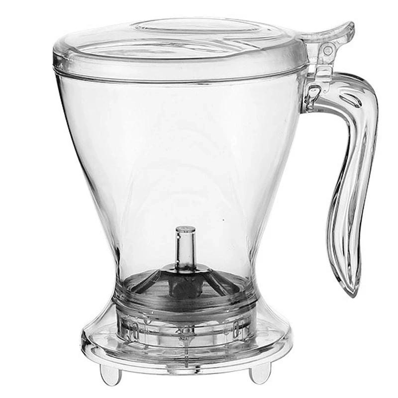 600ml Pour Over Kaffeetropfer mit Schalter,Teesieb für losen Tee,Handbrüh-Kaffeemaschine,Hochtemperatur-Kunststofffilter
