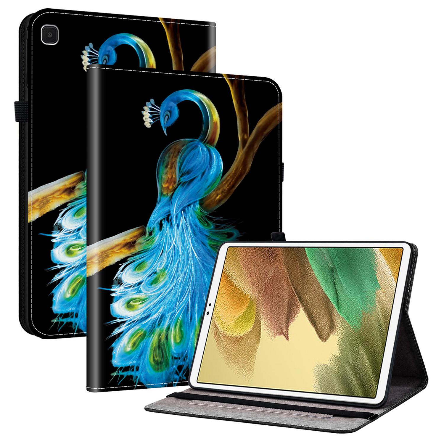 

Шкіряний чохол-підставка з принтом для Samsung Galaxy Tab A7 Lite 8,7-дюймовий T220/T225 з кишенями для карток J