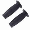 78in 1in Universal Easy To Hold Hand Grips Vintage Motorcycle Handlebars Black