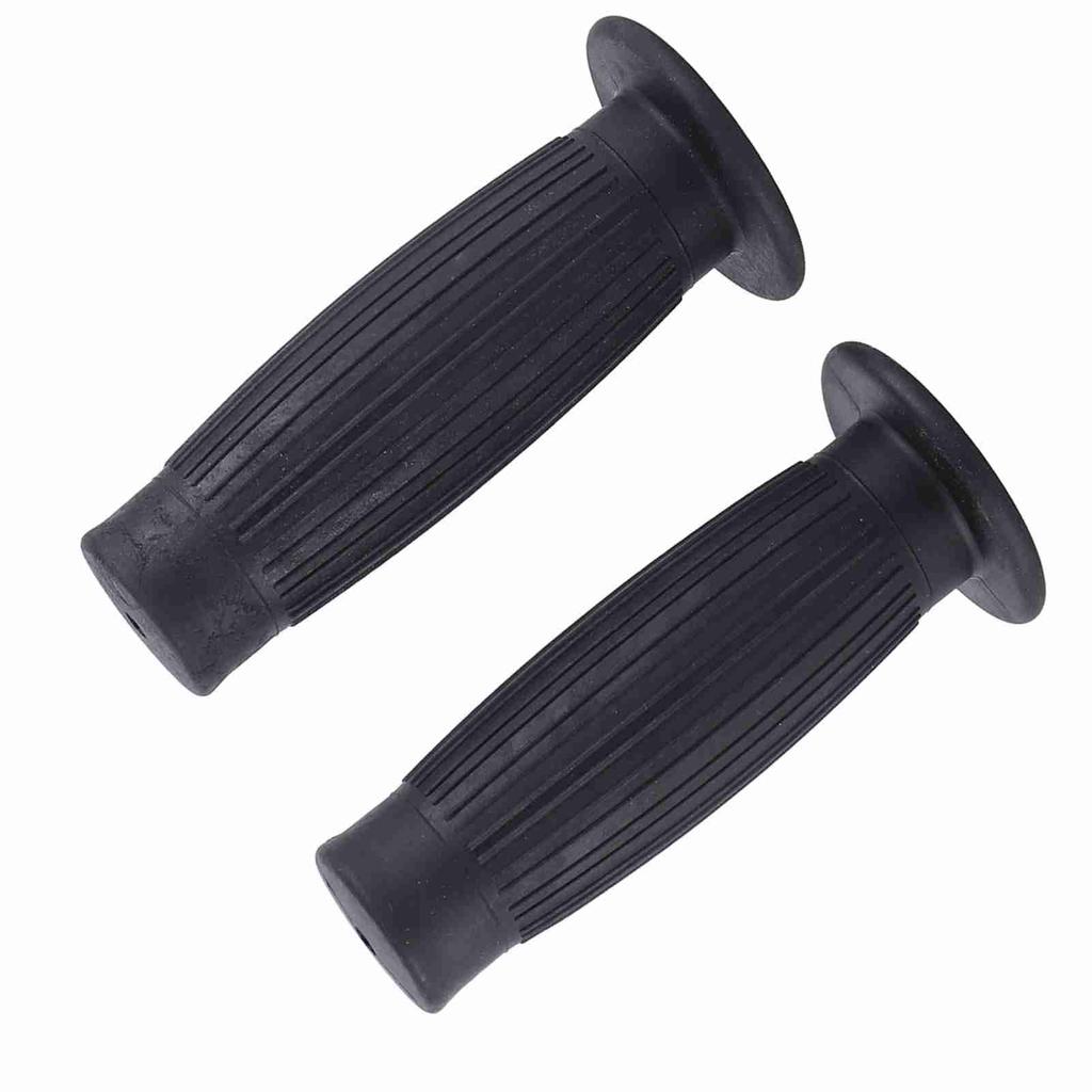 78in 1in Universal Easy To Hold Hand Grips Vintage Motorcycle Handlebars Black